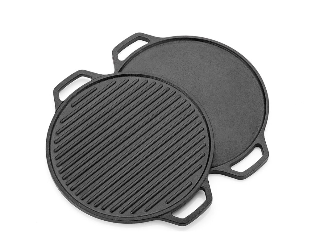 Cast Iron Black Tawa and Grill