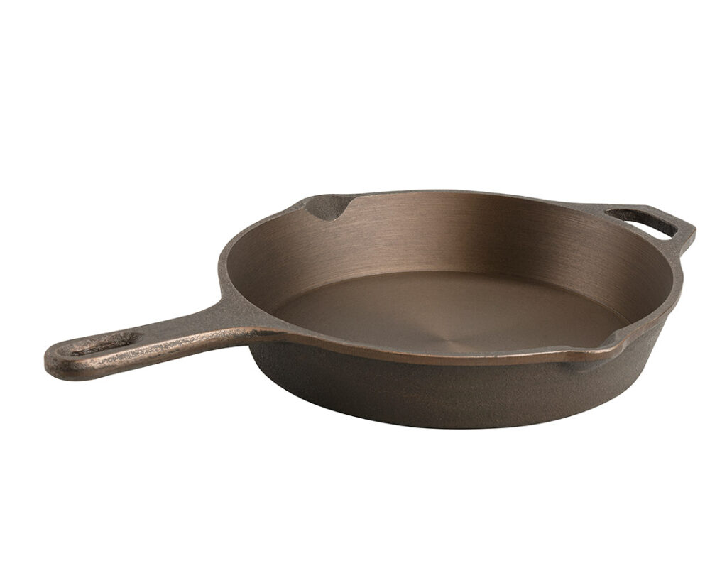 Cast Iron Gold Fry Pan