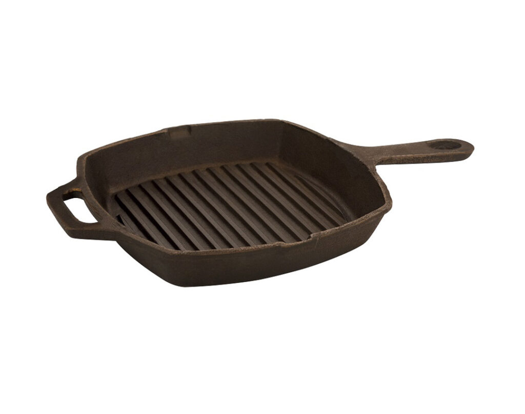 Cast Iron Gold Grill Pan