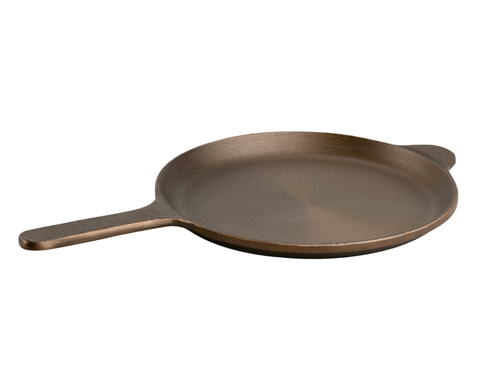 Cast Iron Gold Shallow Fry Pan